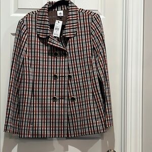 CAbi Jazzy Jacket - Black, Navy, Beige, and Burnt Orange Classic double breasted